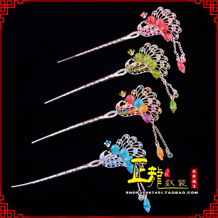 平武头饰化妆用品饰品花旦小姐青衣头饰簪子发簪 发簪