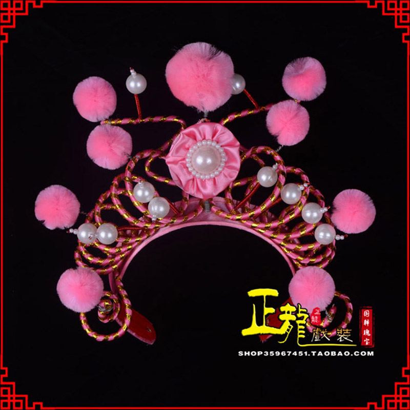 平武穆桂英花木兰盔帽 女兵额子