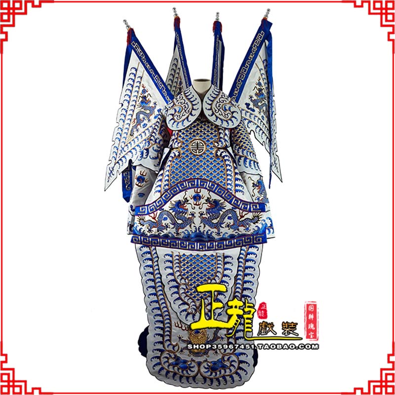 平武武生武将大靠祥龙勾金